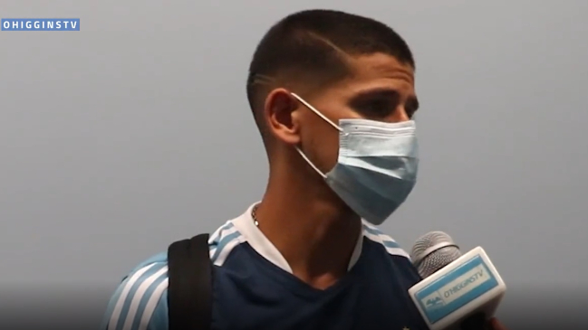 Facundo Barceló tras su encendido debut en O’Higgins: Me puso muy feliz, vamos por buen camino