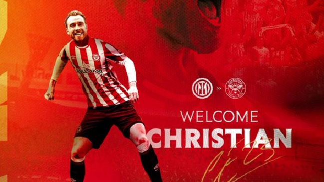 ¡Está de vuelta! Christian Eriksen fue anunciado como refuerzo de Brentford en la Premier League