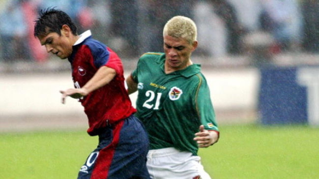 Moisés Villarroel y Mark González marcaron en el triunfo de Chile en La Paz rumbo a Alemania 2006