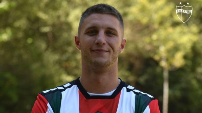 Palestino presentó como refuerzo al argentino Franco Pardo