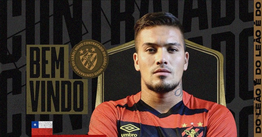 Sport Recife confirmó el fichaje hasta fin de año de Javier Parraguez
