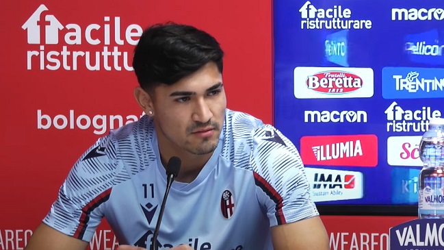 Luis Rojas fue presentado en Bologna: Mi principal referente es Arturo Vidal
