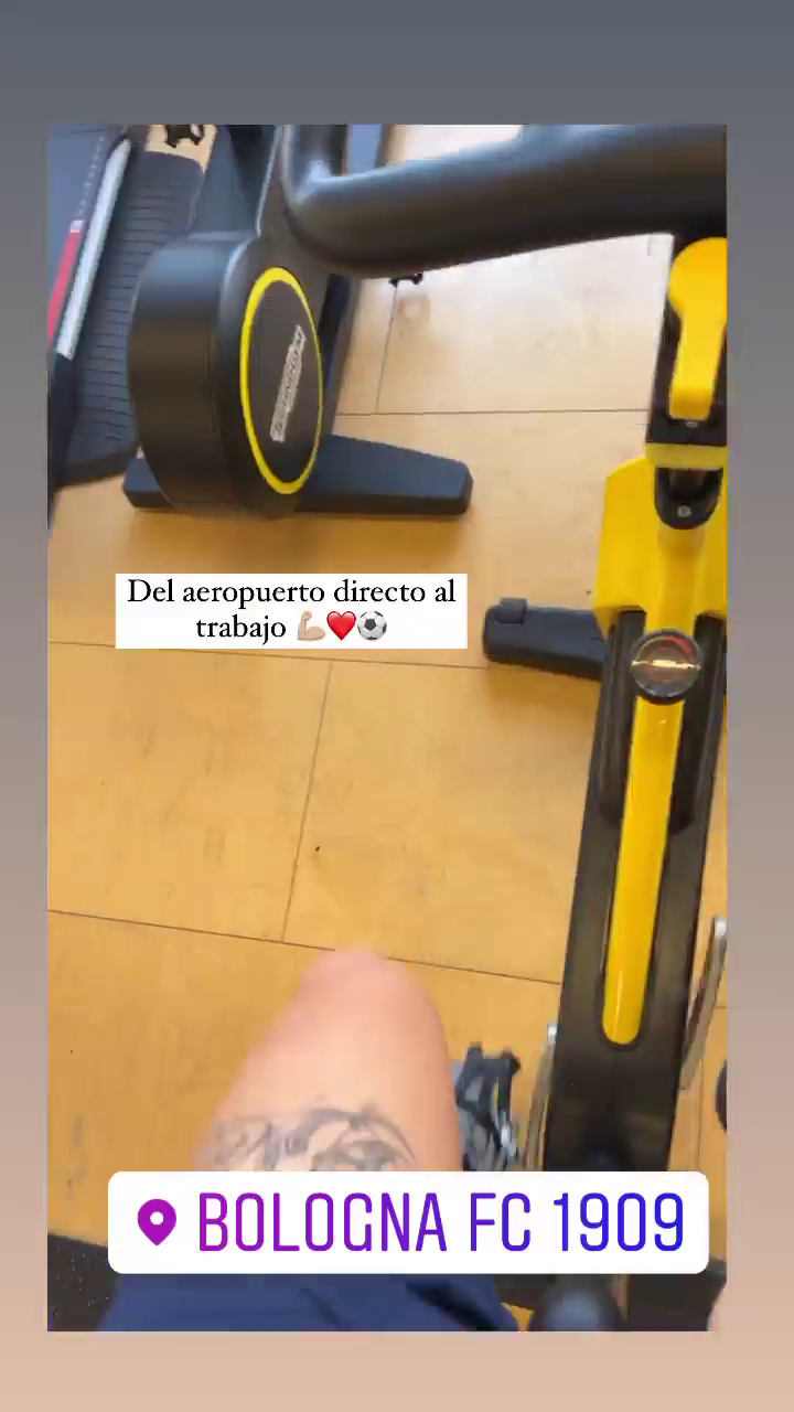 Gary Medel no para: Del aeropuerto directo al trabajo