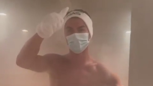 ¡Tremendo nivel de recuperación! Cristiano Ronaldo se sometió a cámara de frío