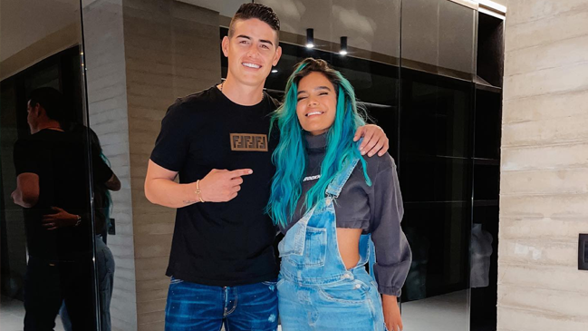 ¿James Rodríguez y Karol G iniciaron una relación de pareja?