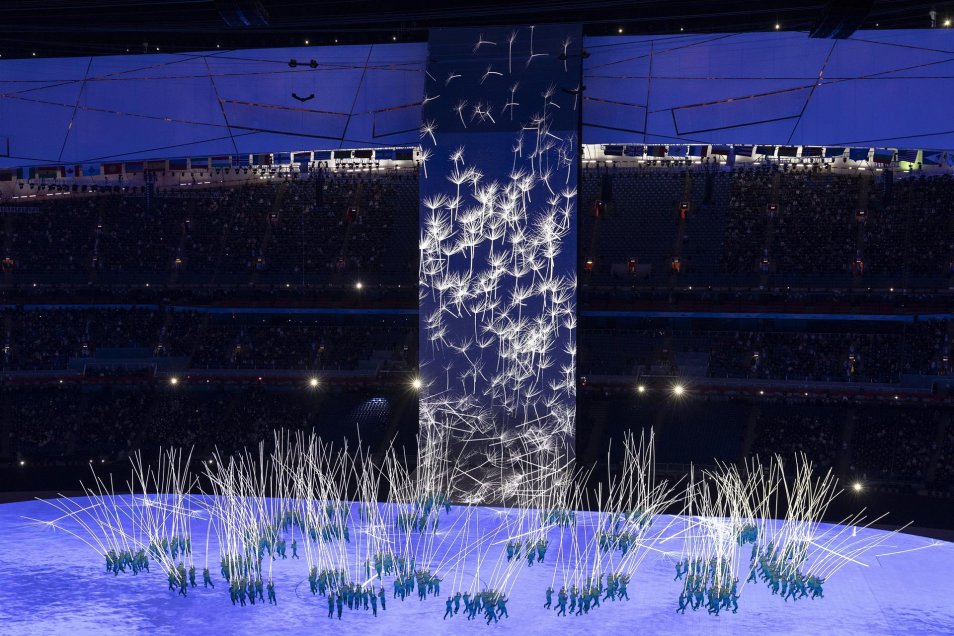 ¡Se pasó! La emotiva ceremonia inaugural de los Juegos Olímpicos de Invierno de Beijing 2022