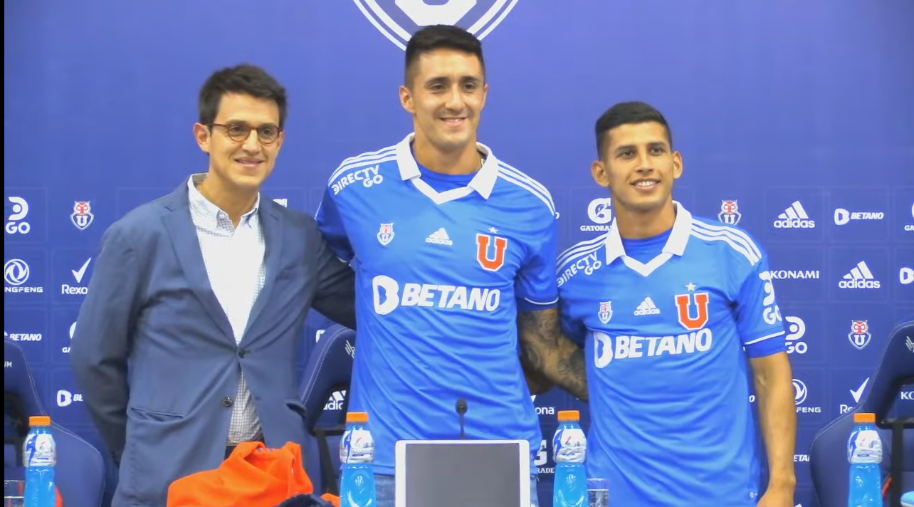 “En la ruta del León”: La U presentó a Ignacio Tapia e Israel Poblete y espera más refuerzos