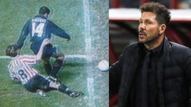 Diego Simeone se disculpó por una agresión cometida hace 25 años