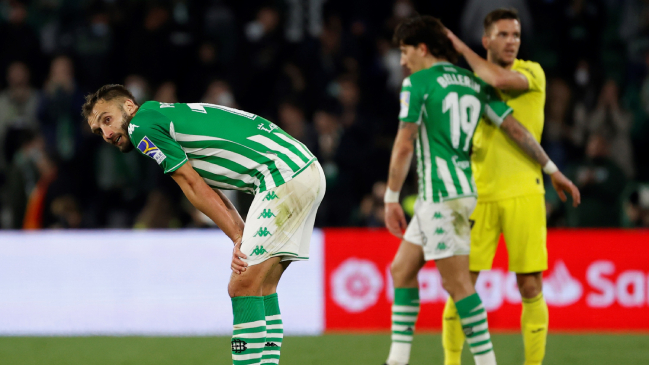Real Betis de Pellegrini cedió terreno en la liga española tras caer ante Villarreal