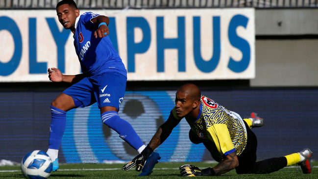 El gol de Cristian Palacios que adelantó a Universidad de Chile sobre Unión La Calera