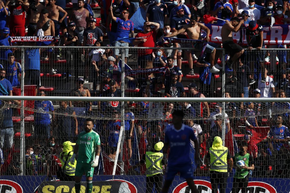 Cristian Palacios brilló en el debut triunfal de la U frente a Unión la Calera