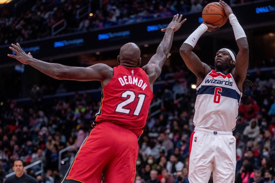 Miami Heat afianzó su liderato en el Este con triunfo ante Washington