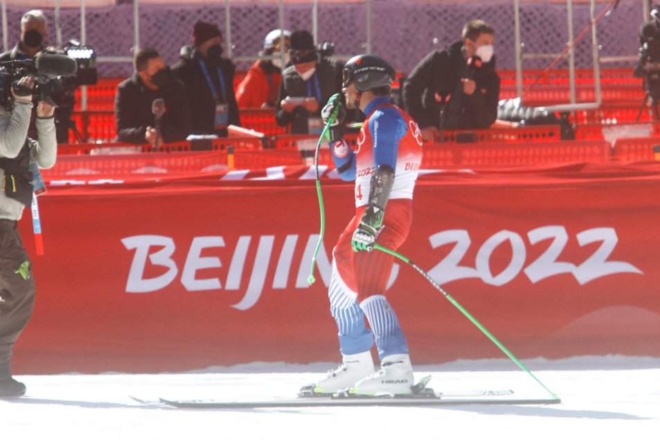 Henrik Von Appen logró su mejor registro personal en el Súpergigante de Beijing 2022