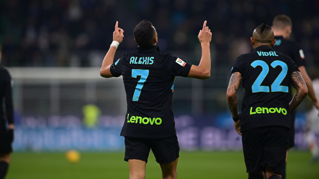 Prensa italiana vibró con la extraordinaria anotación de Alexis: Los campeones son así