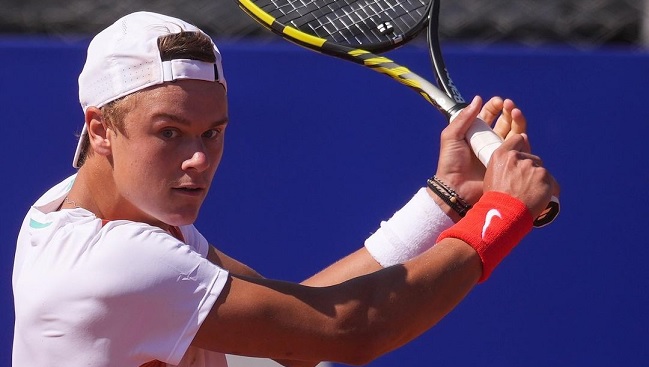 Tenista danés reclamó contra espectadores del ATP de Buenos Aires: Fueron irrespetuosos