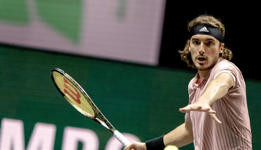 Stefanos Tsitsipas derribó a Ilya Ivashka y avanzó a cuartos de final del ATP de Rotterdam