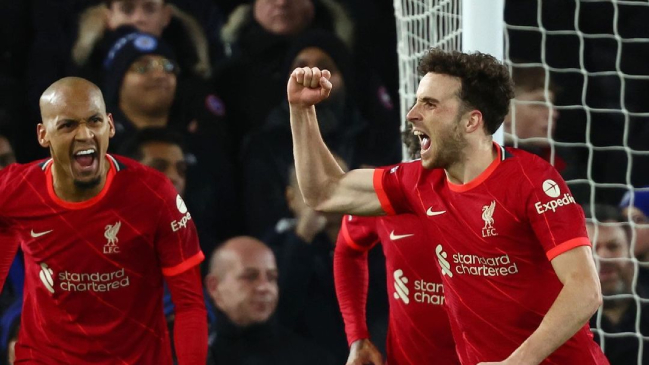 Diogo Jota comandó triunfo de Liverpool sobre Leicester con un doblete en la Premier