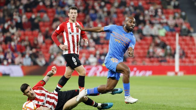 Athletic de Bilbao y Valencia igualaron en la ida de las semifinales de Copa del Rey