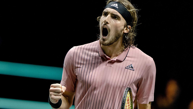 Stefanos Tsitsipas venció a Alex de Miñaur y avanzó a semifinales en Rotterdam