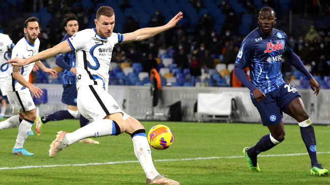 Inter y Napoli repartieron puntos en la Serie A