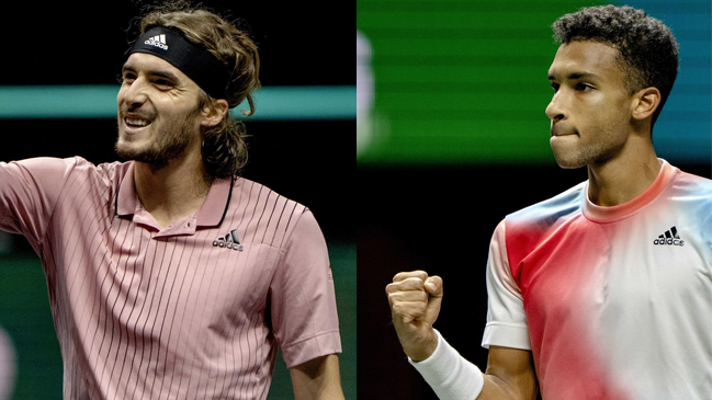 Tsitsipas y Auger-Aliassime se enfrentarán en la final del ATP de Róterdam