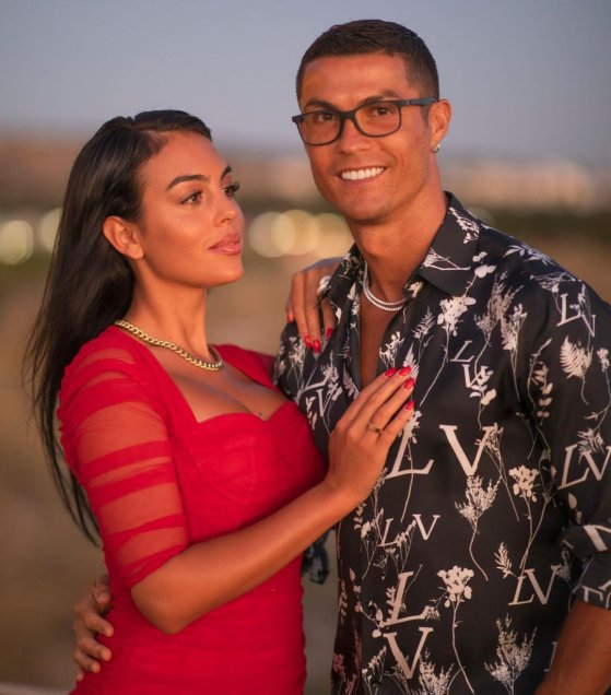 El romántico Día de San Valentín de Cristiano Ronaldo y Georgina Rodríguez