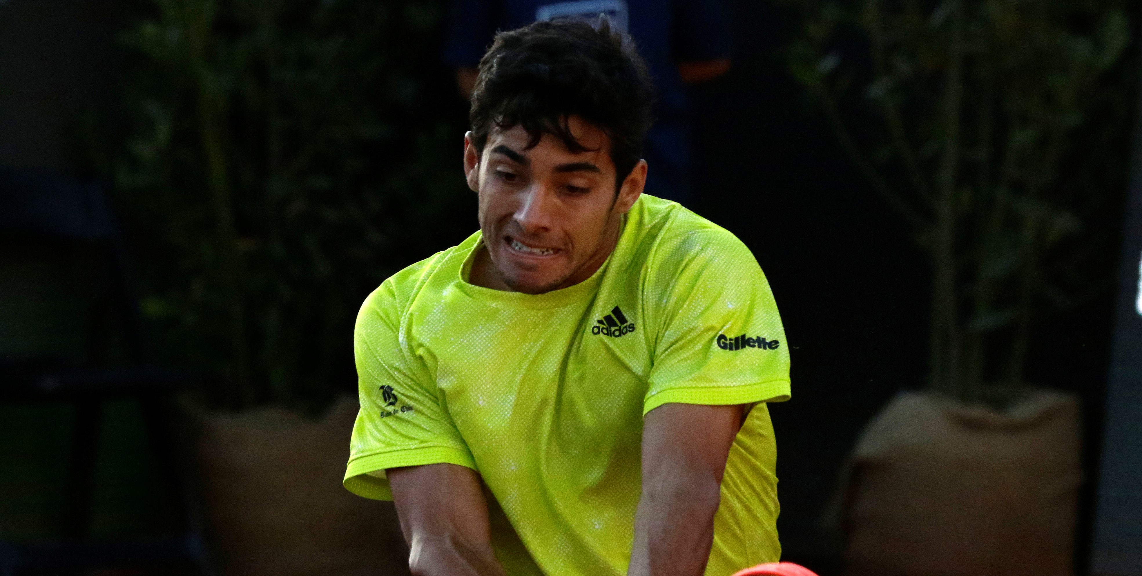 Cristian Garin enfrenta a Federico Coria en la primera ronda del ATP de Río de Janeiro