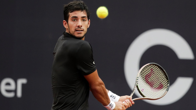 Cristian Garin se despidió del ATP de Río tras caer categóricamente ante Federico Coria