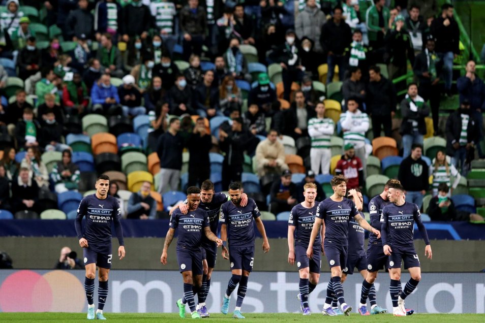 Manchester City de Pep Guardiola pasó la aplanadora sobre Sporting en Lisboa