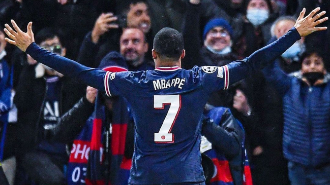 Kylian Mbappé anotó un golazo para darle un agónico triunfo a PSG ante Real Madrid