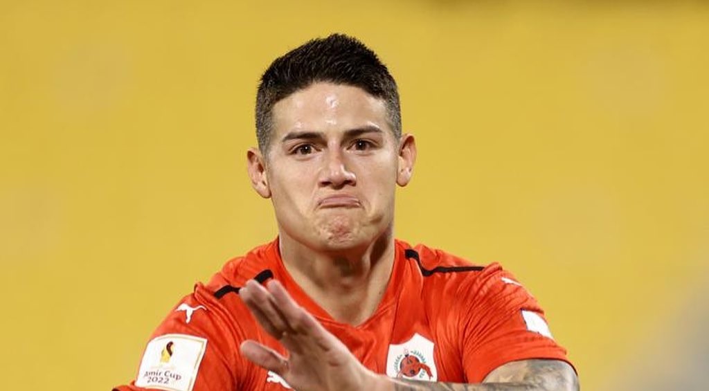 ¡Con categoría! El golazo de James Rodríguez para Al Rayyan en la Amir Cup en Qatar