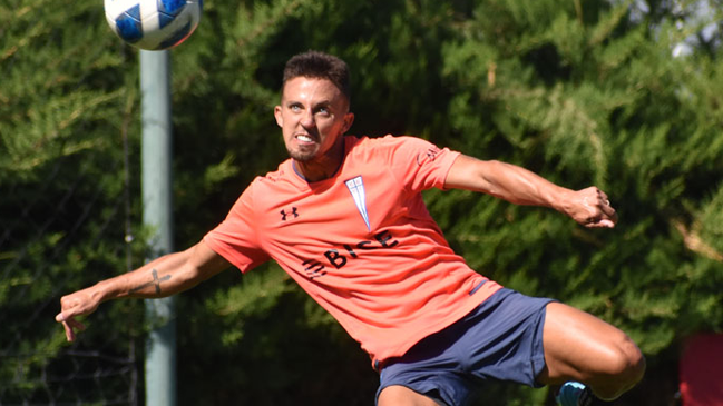 Diego Buonanotte volvió a los entrenamientos y es opción en la UC