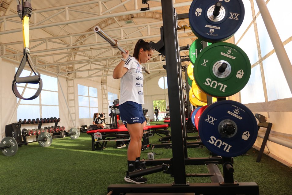La Roja Femenina tuvo una intensa jornada de prácticas de cara a los amistosos con Ecuador