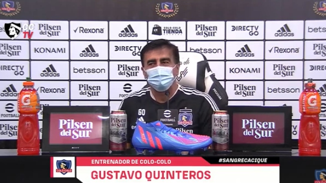 Quinteros: Jugamos ante la U. de Conce como si fuera la final de un Mundial y eso se lo debemos a la gente