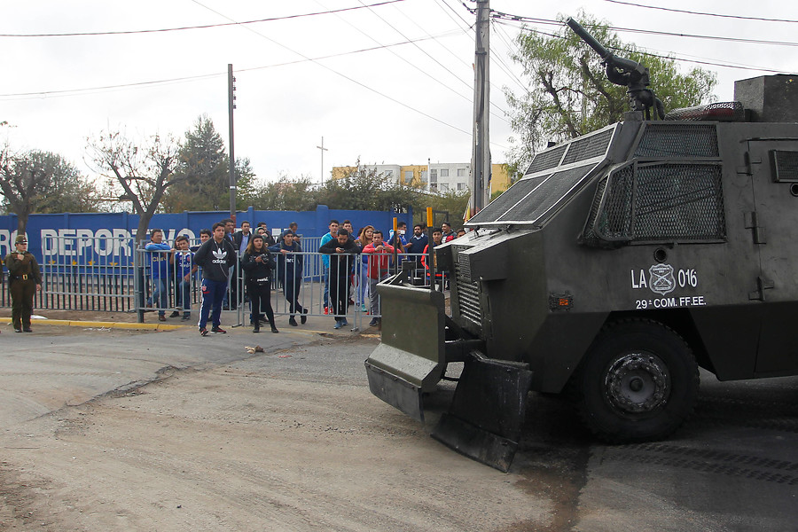 Carabineros detuvo a dos menores por portonazo contra jugador de U. de Chile en el CDA