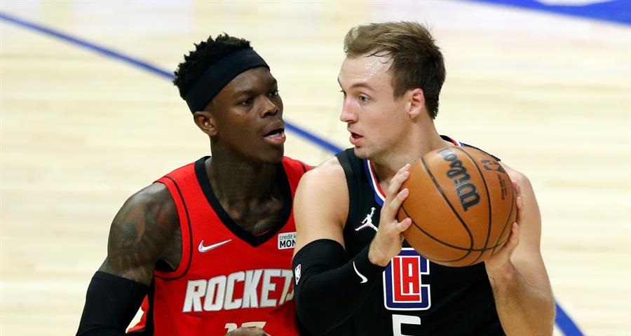 Luke Kennard y Los Angeles Clippers se dieron un festín a costa de Houston Rockets
