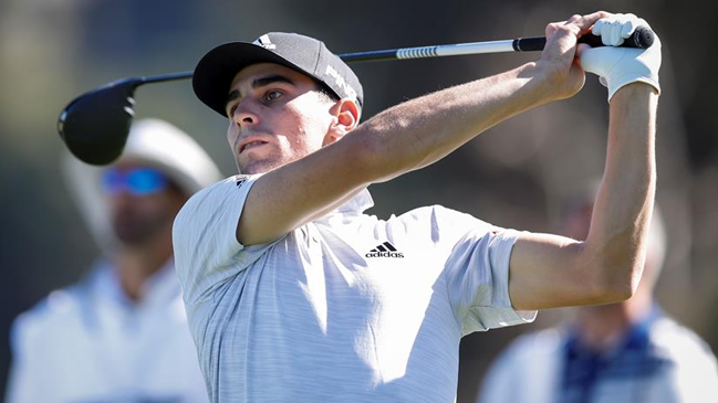 Joaquín Niemann inició como líder en el Genesis Invitational de Estados Unidos