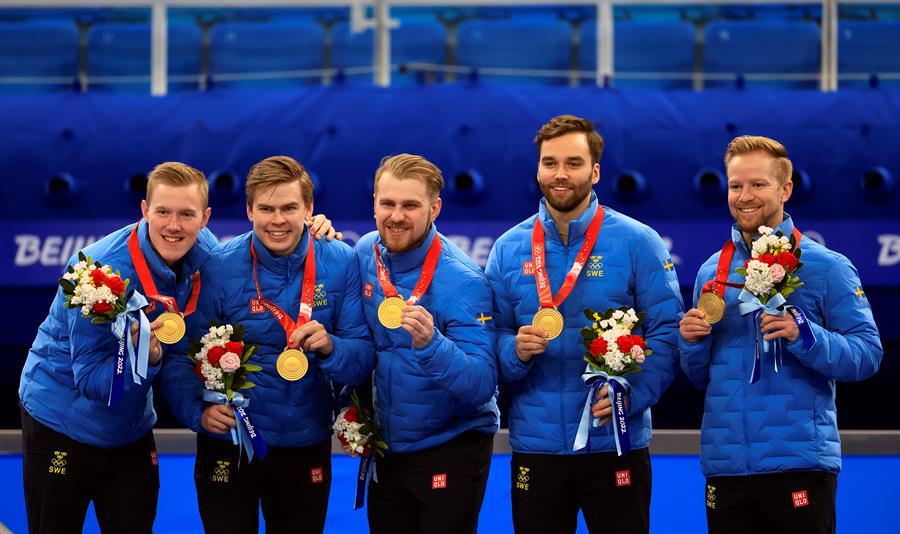 Suecia ganó el oro masculino en curling tras una prórroga ante Gran Bretaña en Beijing 2022