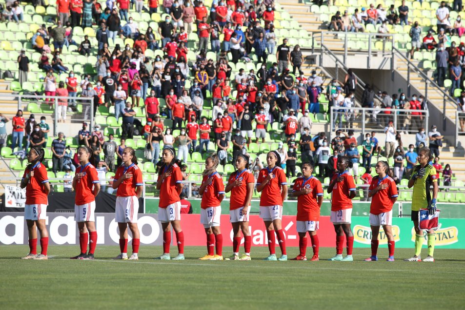 La selección chilena femenina sub 20 derrotó a Costa Rica en Valparaíso