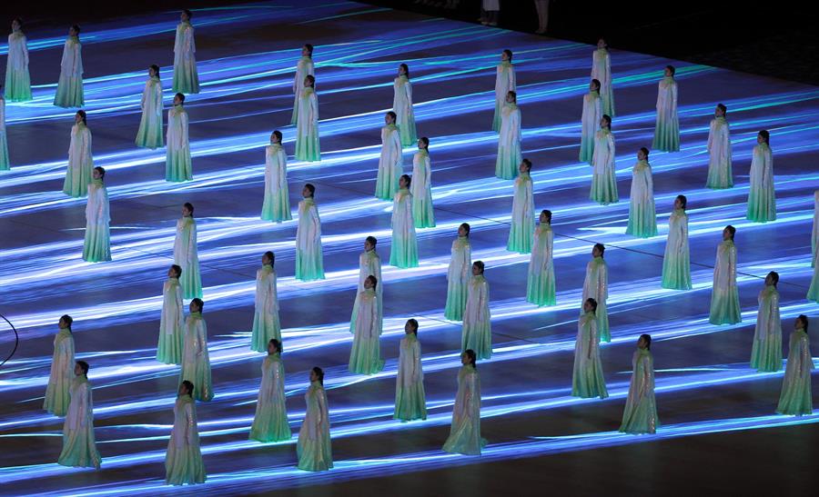 La espectacular ceremonia de clausura de los Juegos Olímpicos de Invierno