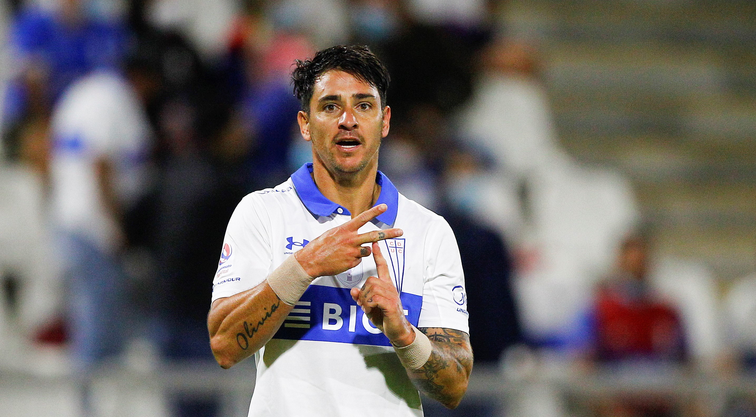 Fernando Zampedri desató la alegría en San Carlos con el gol del triunfo ante Curicó