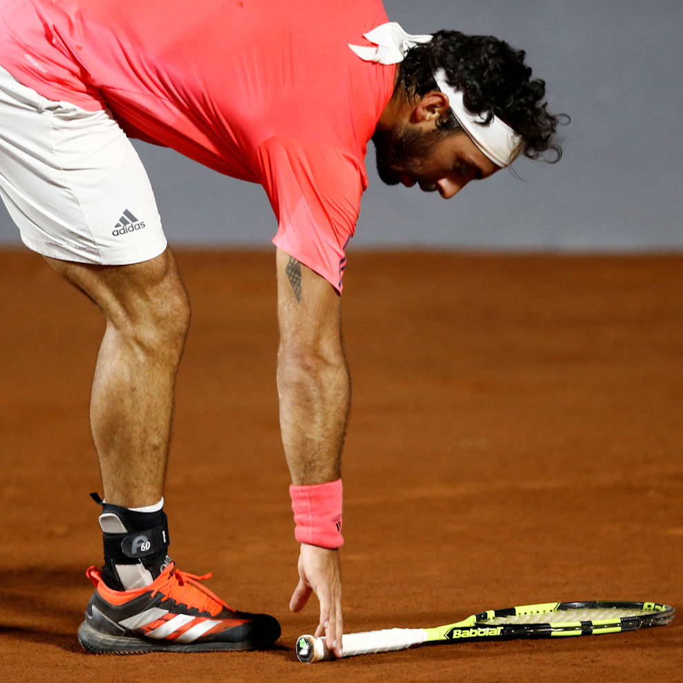 Gonzalo Lama se despidió del ATP de Santiago al estrellarse ante un sólido Hugo Dellien