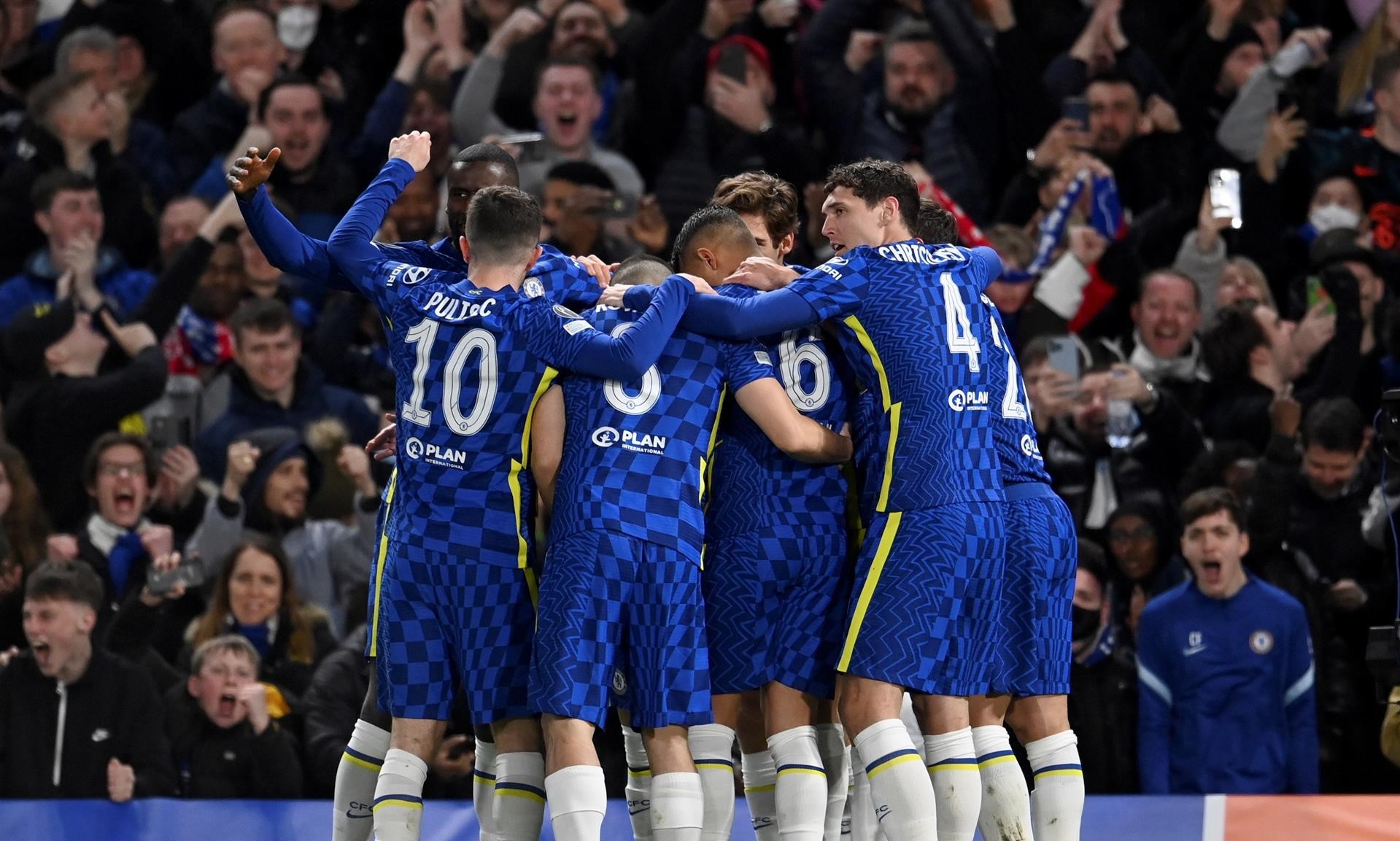 Chelsea dominó a Lille en Londres y puso un pie en los cuartos de final de la Champions
