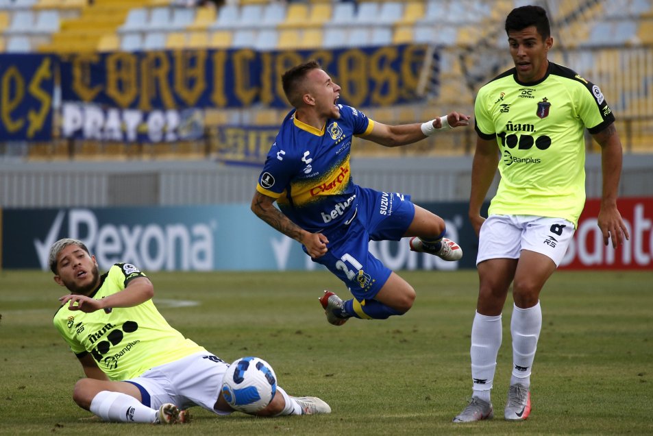 Everton se apoyó en un sólido Lucas Di Yorio para derribar a Monagas en el Estadio Sausalito