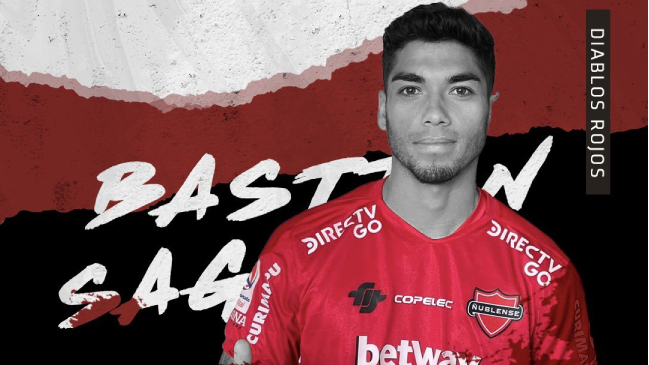 Ñublense anunció el fichaje del joven delantero Bastián Sagal