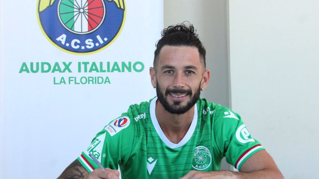 Audax Italiano anunció la llegada de Marcelo Larrondo como su nuevo refuerzo