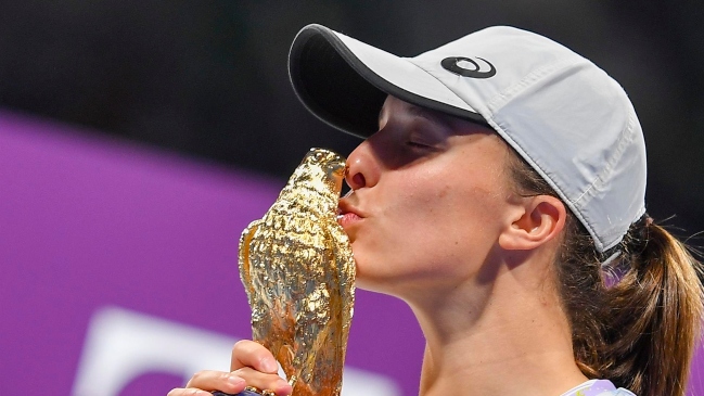 Iga Swiatek acabó con la resistencia de Kontaveit para consagrarse en Doha