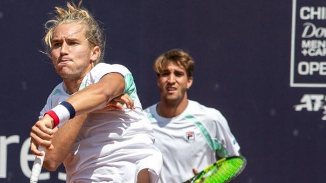 Los brasileños Rafael Matos y Felipe Meligeni conquistaron el título de dobles del ATP de Santiago