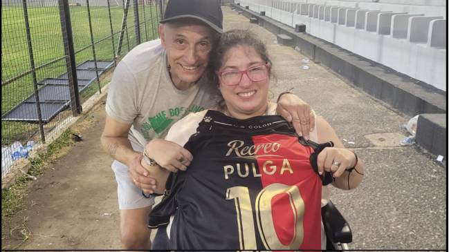 ¡Para aplaudir! El notable gesto de Luis “Pulga” Rodríguez con hincha de Colón de Santa Fe