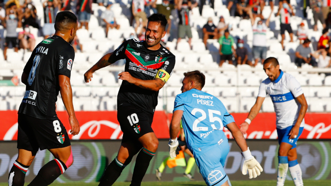 Palestino venció a Universidad Católica con oficio y le quitó el invicto en el Campeonato